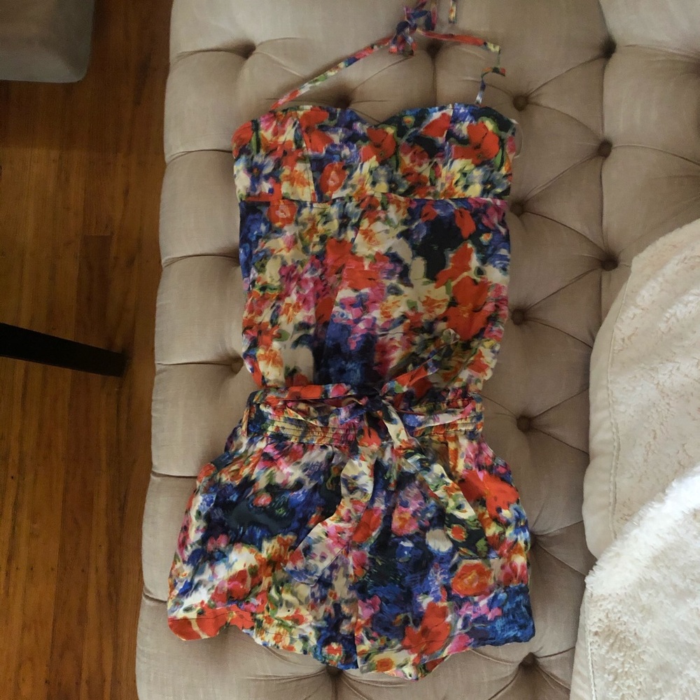Floral Jumpsuit